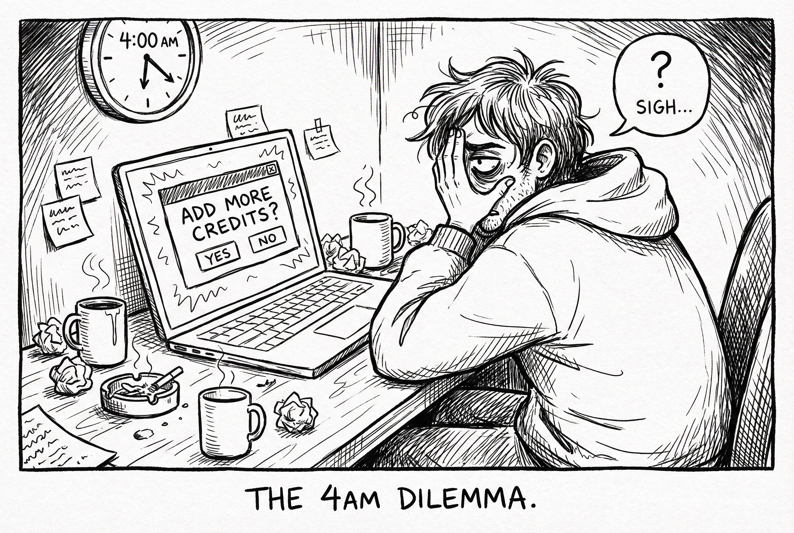 The 4AM Dilemma — An Addict's Pocket-Guide to AI